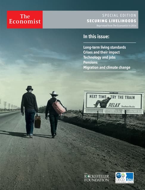 The Economist – Securing Livelihood...