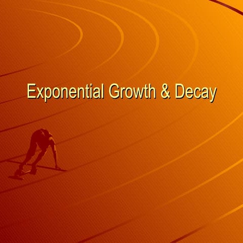 8-1 Exponential Growth & Decay
