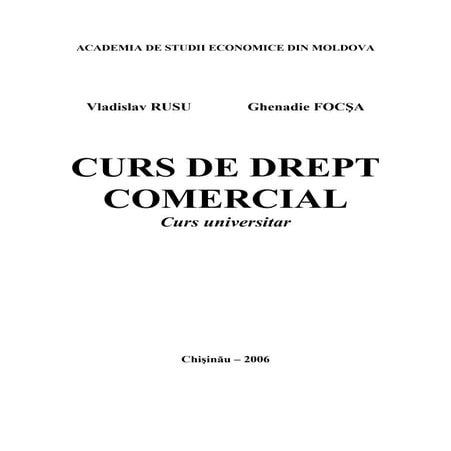 Drept Comercial