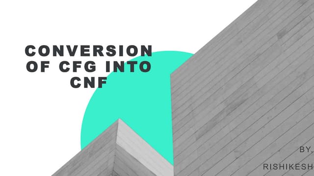 Conversion of CFG to CNF.pptx