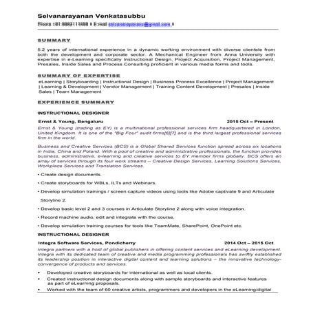 Resume_Selvanarayanan