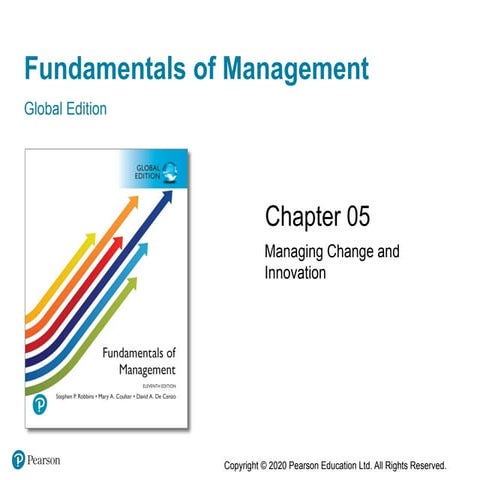 Chapter 5. (five) - Managing change and innovation | PPTX
