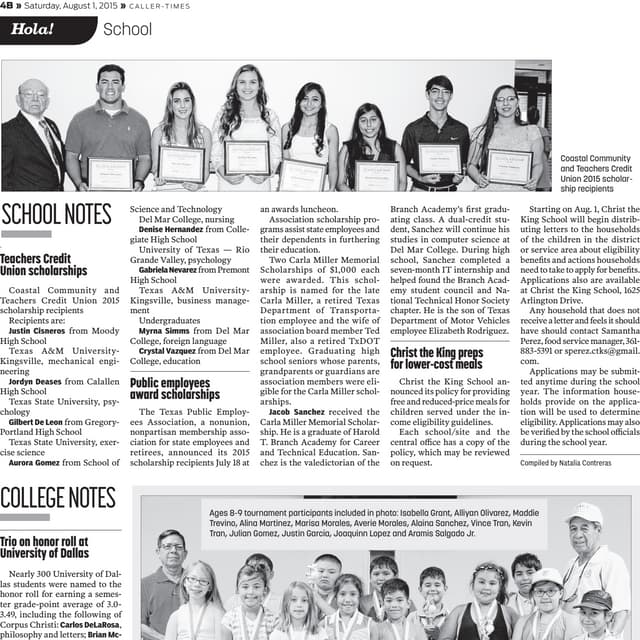 2015_08_01_CorpusChristi_CallerTimes_Scholarship_Announcement.PDF