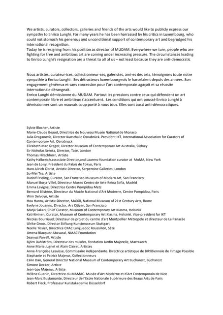 Internationaler Support Lunghi