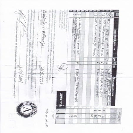 AmeriCorps TCCC September 2014 Timesheet 2