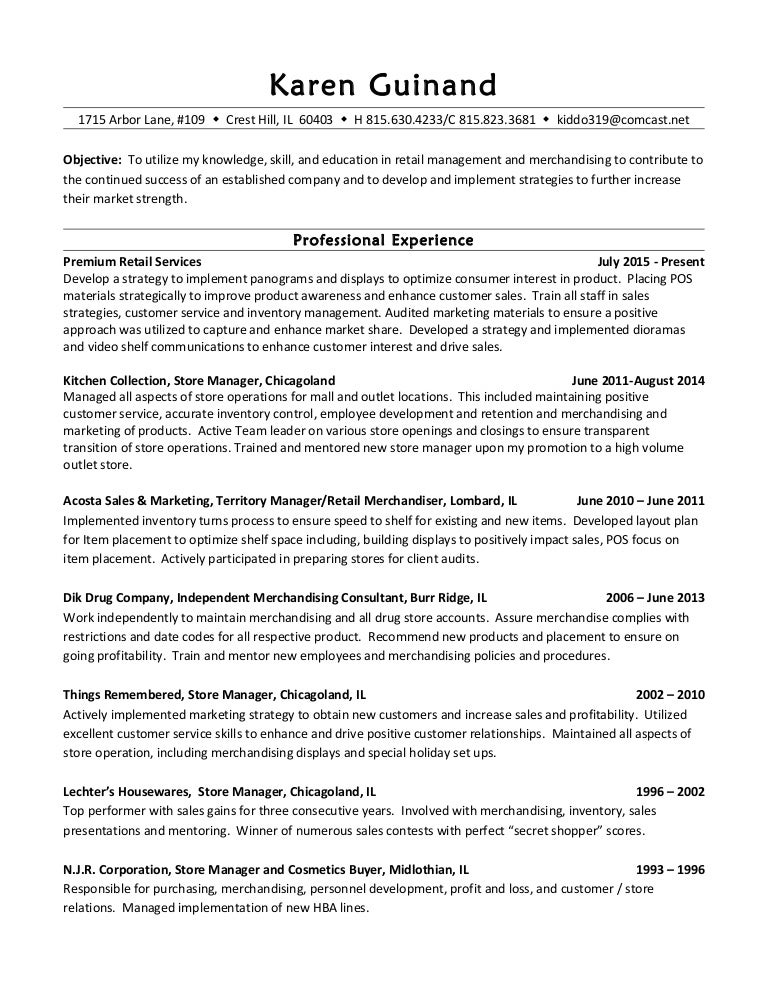 Karen Guinand Resume
