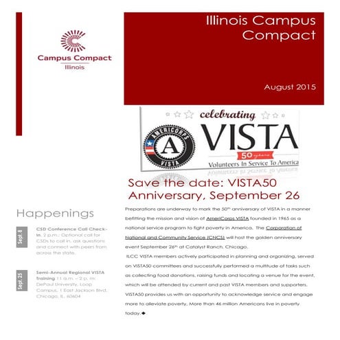 ILCC newsletter - Aug 2015