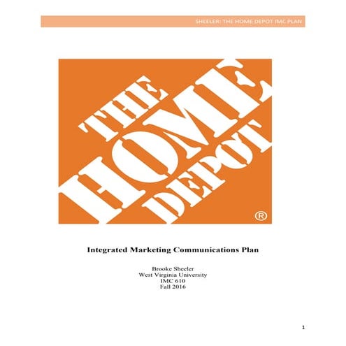 Final IMC 610 Project | PDF