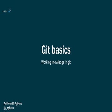 Git basics