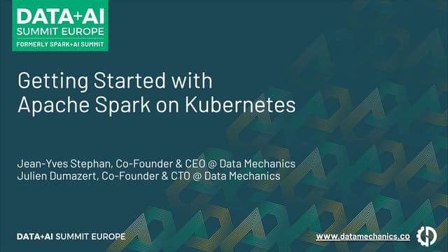 Getting Started with Apache Spark on Kubernetes