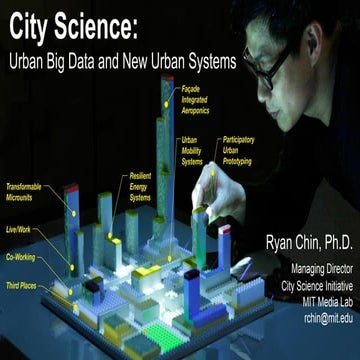 8. City Science: Urban Big Data and New Urban Systems | PDF