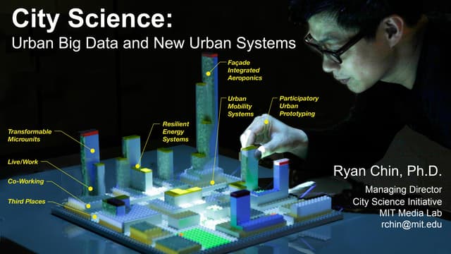 8. City Science: Urban Big Data and New Urban Systems