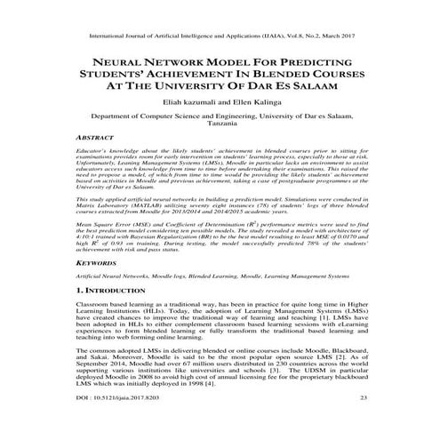 Morpheus UNIMAS: Strengthening Student Engagement in Blended Learning ...