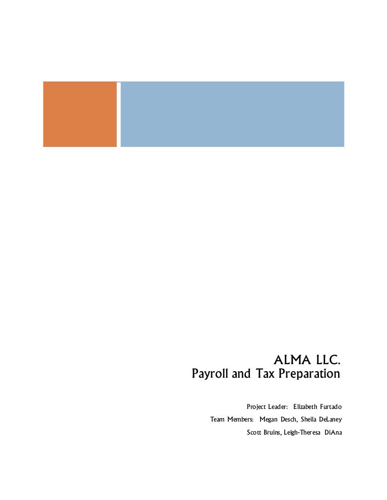 ALMA LLC project 1 final