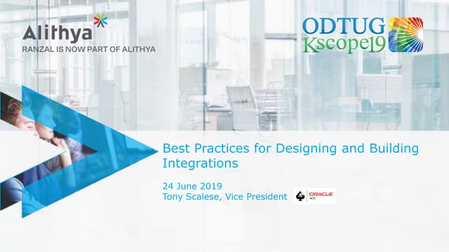 Best Practices for Designing and Building Integrations