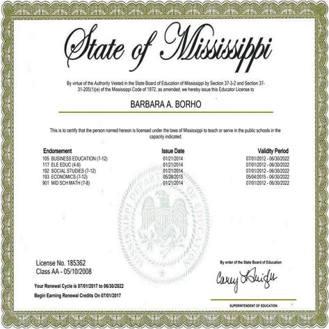 Teaching License as of June 2015 | PDF