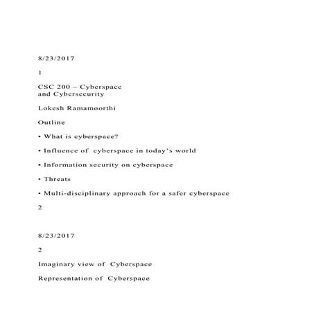 82320171CSC 200 – Cyberspace and Cybersecurity.docx