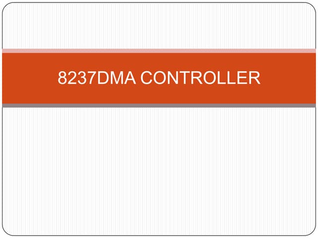 8237 dma controller