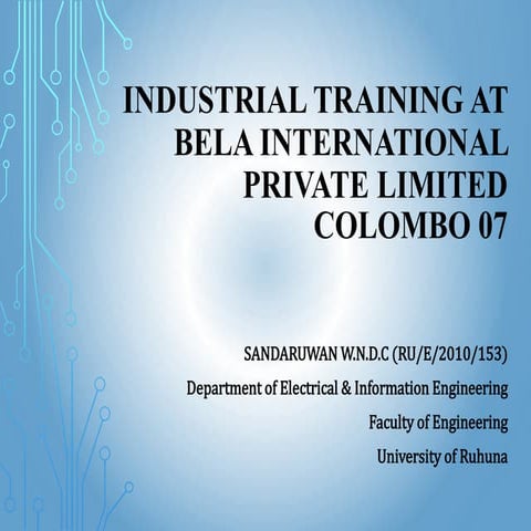 Training Presentation | PPT