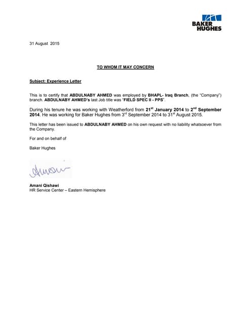 Researcher. Experience Certificate | PDF | Education