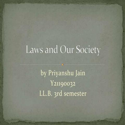 GLOBAL PERSPECTIVE CAMBRIDGE IGCSE: LAW AND CRIMINALITY | PPTX