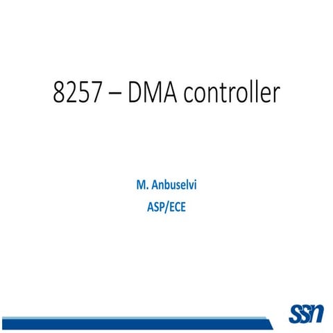 8237 dma controller | PPTX