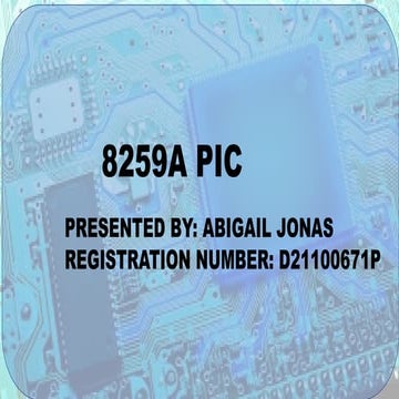 8259A PIC(Peripheral Interface Controlle).pptx