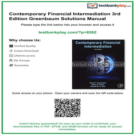 Comprehensive Guide to Contemporary Financial Intermediation Solutions ...