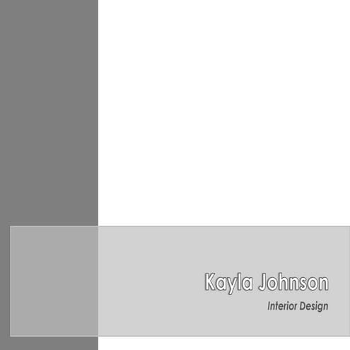 Kayla Johnson - Portfolio | PDF