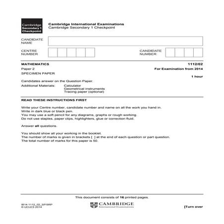 82736 maths-specimen-paper-2-2014-2017