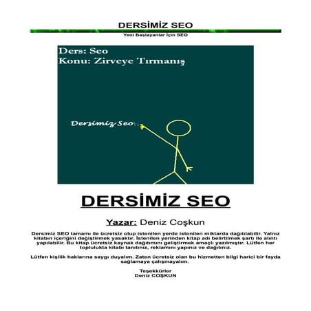 seo dersi