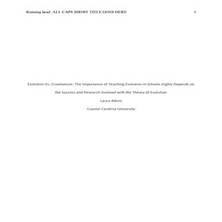 IDS 499 Interdisciplinary Understan...