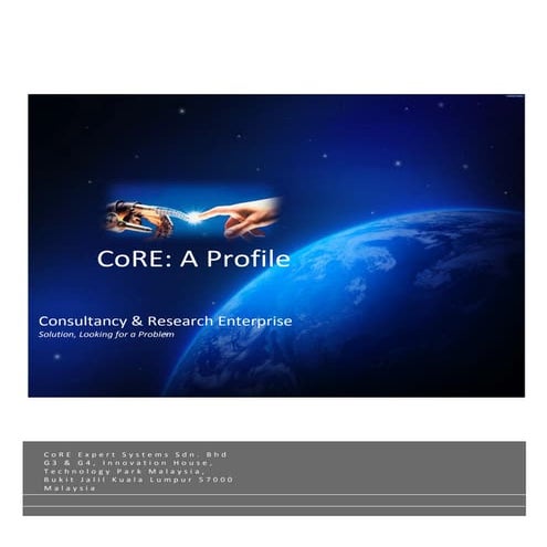 CoREProfile | PDF | Business | Business and Finance