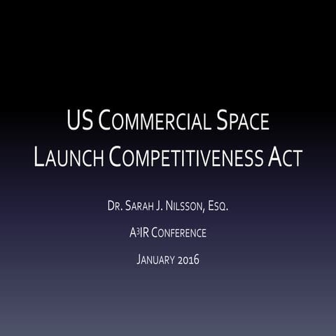 space act 2015 PPT