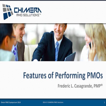 Features of Performing PMOs