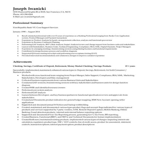 JoeIwanicki_Resume_nov212014