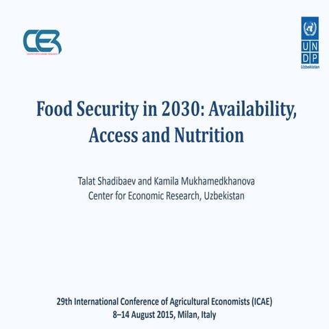 World Hunger and Food Security | PDF
