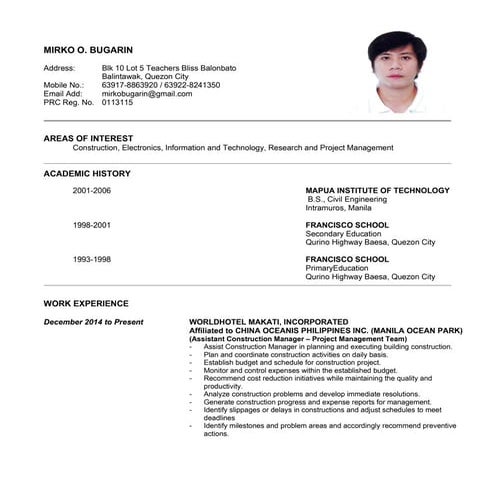 MIRKO OPEÑANO BUGARIN