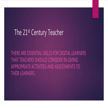 The 21st Century Teacher | PPTX