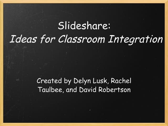 rtaulbe1 - Sample presentation