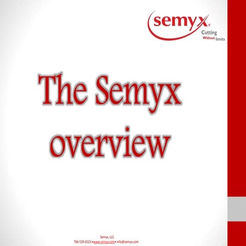 THE SEMYX OVERVIEW