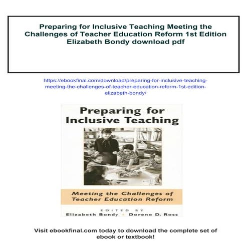 Inclusive Early Childhood Education: Models, Practices, and ...