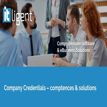 ITligent - company presentation- ENG