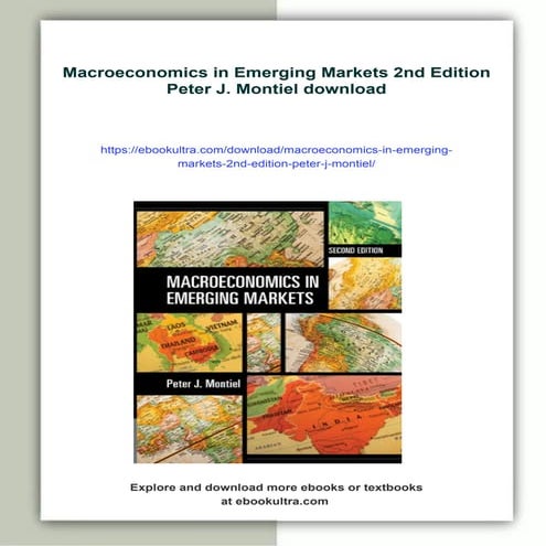 Macroeconomics in Emerging Markets 2nd Edition Peter J. Montiel