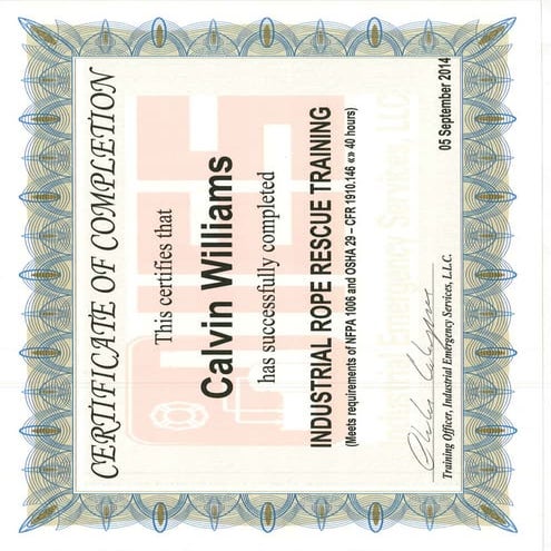 Industrial Rope Rescue Training | PDF