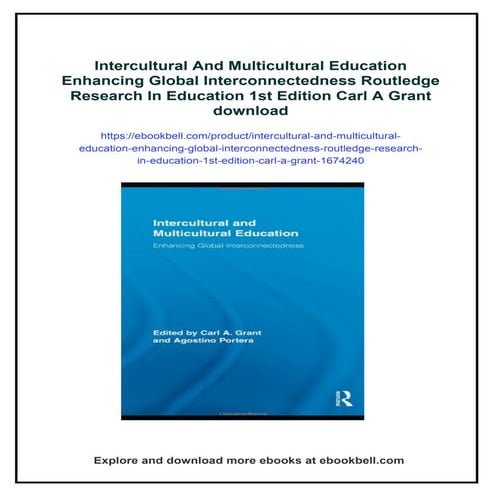Intercultural And Multicultural Education Enhancing Global ...