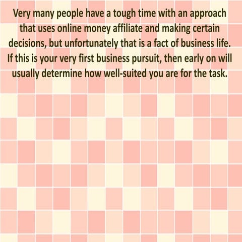 Some Suggestions That Will Help You Become More Productive As An Affiliate