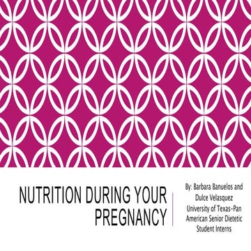 Pregnancy Presentation