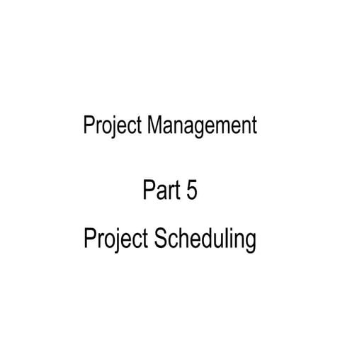 Software engineering ppt on pert and gantt charts
