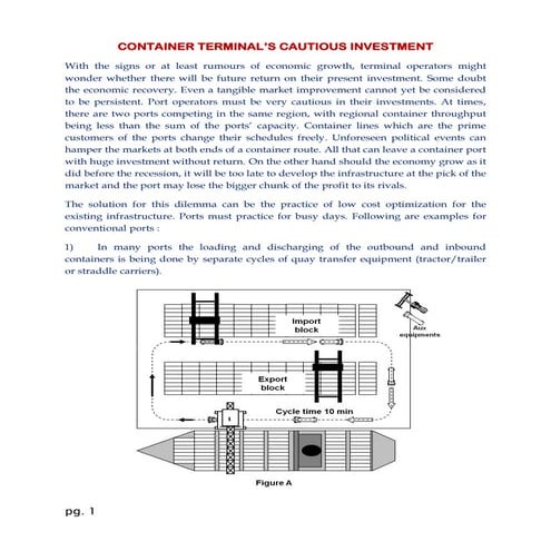 Port and shipping process | PDF